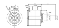Potentiomètre Multivoltaire à Fil Bobiné Bonens WXD53 2W 5% 534 100R 1k 5k 10k 20k 50k 100k