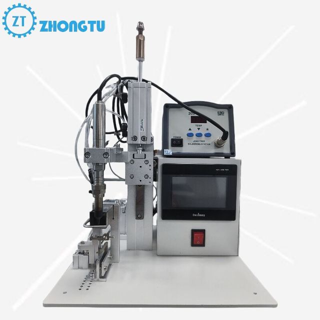 Semi Automatic Foot-operated Welding Machine Used for LCD Panel LED Light Spot Welding Robot Bonding Tools Soldering Machine