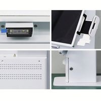Estructura metálica Touchwo, quioscos de autoservicio, mesa de pedido, pantalla de menú Digital, pantalla táctil, máquina de autopedido