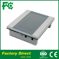 PLC HMI Todo en Uno, Interfaz Hombre-Máquina de 4.3/7 Pulgadas, HK6051NN, Ethernet Modbus, Pantalla Táctil LCD, Panel con Garantía de 24 Meses, Blanco