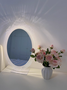 モダンLEDライトドレッサーランプタッチコントロール防霧化粧品ミラー寝室用浴室トワイライトアクリルフレーム金属素材 - Product Image 6