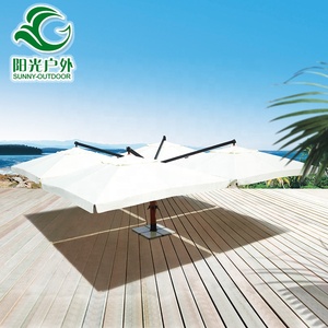 Sombrilla de Jardín Tipo Pagoda, Parasol de Madera Indonesio, 800*800 CM - Product Image 2