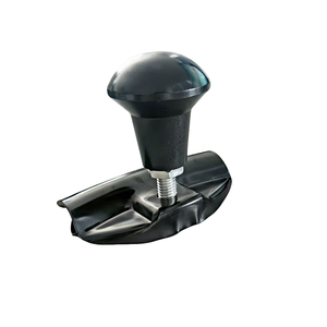 High Quality XMAXVISION Tractor Steering Wheel Spinner <b>Knob</b> ABS Classic Universal Fit <b>Black</b> XM40017B - Product Image 1