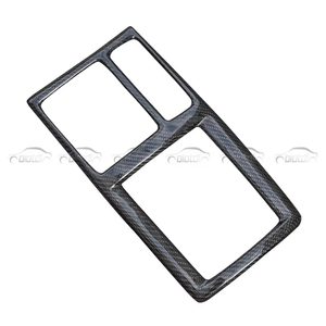 ギアシフトフレームパネルステッカー炭素繊維カバーフレームセンターコンソールステッカー三菱ランサーEVO X 10 2008-2016 - Product Image 2