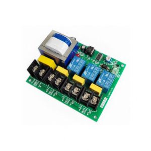 Carte de temporisation d'alimentation 3 voies 10A AC220V avec entrée/sortie, démarrage séquentiel, arrêt inversé et protection anti-courant - Product Image 1