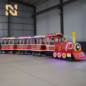 Tren <span class=keywords><strong>Infantil</strong></span> sin Vías de 24 Asientos a Batería con Certificación CE para <span class=keywords><strong>Parque</strong></span> Temático - Product Image 6