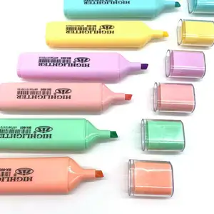 Customized Logo Simply Genius Cool Highlighter Pen Set for Girls and Boys Great Gift Idea