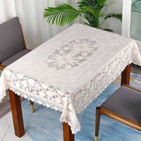 Nappe en plastique à dentelle Boen, très vendue pour les fêtes et les mariages, avec dentelle