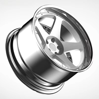 Jantes forgées monobloc chromées Leyi Koala 2 pièces, concaves profondes, 5x112 114.3 120 127, compatibles Golf/Sport, en alliage d'aluminium, neuves et sur mesure