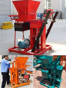 Electric Interlocking <strong>Brick</strong> Making Machine With Higher Efficiency and Competitive <strong>Price</strong> for Construction <strong>Machinery</strong> - Product Image 2