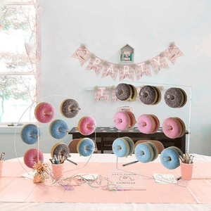 Portacandele in Acrilico Alto 70cm, Supporto per Vaso di Fiori - Product Image 5