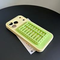 Nouvelle arrivée Coque de téléphone 3D amusante en forme d'abaque pour iPhone 18 17/16/15 Pro Max/Air, protection de l'appareil photo, antichoc, haute qualité, livraison gratuite
