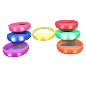 Customized Concert LED Silicone Glow Wristband DMX Remote Control Silicone Glow Wristband for Star Fan Interaction - Product Image 1