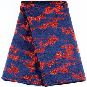 أحدث أقمشة الديباج الأفريقي من الدانتيل الذهبي عالي الجودة النيجيري فستان حفلات الديباج - Product Image 3