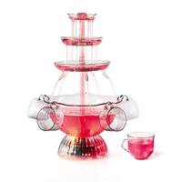 Machine à cascade d'eau avec base LED et 5 tasses