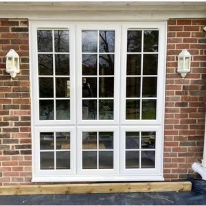 Fenêtre <span class=keywords><strong>à</strong></span> <span class=keywords><strong>baie</strong></span> battante en PVC de style moderne avec double vitrage trempé transparent et moustiquaire magnétique pour villas - Product Image 2