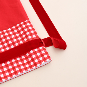 Kantong Kain Kanvas Santa Ukuran Ekstra Besar dengan Pita dan Motif Kotak-kotak, Tas Hadiah Natal dengan Tali Serut, Tas Dekorasi Liburan yang Dapat Digunakan Kembali untuk Anak-anak - Product Image 5