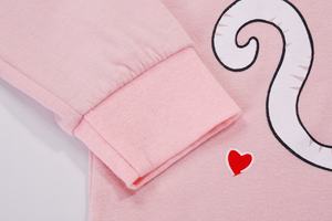 Chemise de nuit 100% coton pour bébé fille, tenue de nuit 2 pièces, manches longues, pantalon, vente en gros, collection - Product Image 5