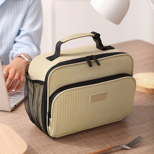 Sac isotherme en polyester de 6,3 L avec fermeture éclair pour le déjeuner scolaire, sac de transport thermique pour <span class=keywords><strong>repas</strong></span>, pour femmes et hommes - Product Image 3