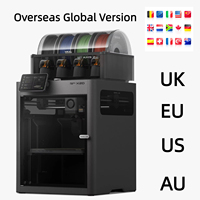 Impresora 3D FDM Automática Bambu Lab X2D Combo con Plataforma Caliente de Vidrio Templado, Volumen de Impresión 220x220x250mm, Nivelación Automática USB