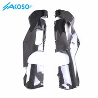 AKOSO 100% 3K pur tout sec fibre de carbone moto corps accessoires carénage abdominal pièces kit pour Aprilia RSV4 2021 +