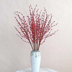 <span class=keywords><strong>Ramas</strong></span> <span class=keywords><strong>de</strong></span> Flores Artificiales <span class=keywords><strong>de</strong></span> <span class=keywords><strong>Salix</strong></span> Argyracea, Decoración <span class=keywords><strong>de</strong></span> Interiores, Coloridas, Venta al por Mayor - Product Image 1