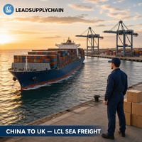 Shenzhen Lead Supply Chain Chine vers le Royaume-Uni Service de transport maritime LCL porte-à-porte DDP Transitaire Amazon FBA