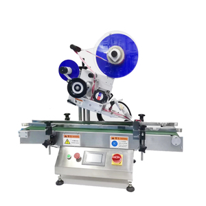 Kelier Flat labeling machine automatic flat labeling machine for flat square can/plastic bag/pouch/scratch card