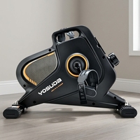 Nueva Bicicleta Estática Mini para Personas Mayores, Modelo de Escritorio Extra Silencioso con Pantalla LCD, 15 Velocidades, Eléctrica, Capacidad de 100 kg, Enchufe Europeo