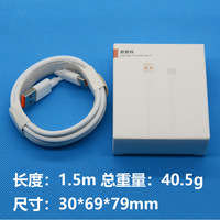 Kabel USB-A ke USB Type-C 1.5m Pengisian Cepat dan Sinkronisasi Data untuk Ponsel Hitam 2 Buah