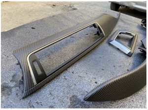 MP para <span class=keywords><strong>BMW</strong></span> Serie 3 Serie 4 Interior de carbono seco juego de siete piezas Carbono seco con textura táctil 320 <span class=keywords><strong>420</strong></span> 325 425 Serie <span class=keywords><strong>F</strong></span> - Product Image 2