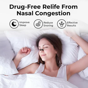 Tiras Nasales de Tela No Tejida Sin <span class=keywords><strong>Medicamentos</strong></span>, Parches Nasales Anti-ronquidos, Alivio de la <span class=keywords><strong>Alergia</strong></span> al Frío, Mejor Respiración, Color Personalizado, ISO/CE - Product Image 2