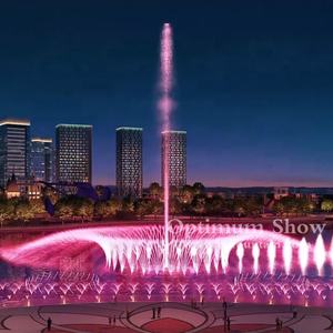 ضوء LED من الفولاذ المقاوم للصدأ Boquillas Fuentes danstantes موسيقى راقصة بحيرة في الهواء الطلق المياه العائمة النافورة - Product Image 2