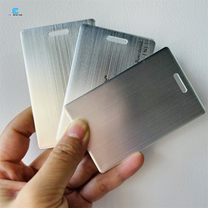 Có thể in khắc thép không gỉ NFC kim loại thẻ tùy chỉnh NFC kim loại ID thẻ kinh doanh thành viên thẻ với chip - Product Image 5