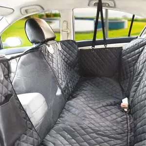 Venda quente cão rede tampa do assento do carro Backseat Capa Impermeável Sustentável Pet Car Dog Seat Cover