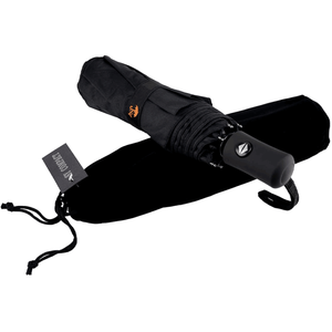 Paraguas plegable personalizado, fibra de vidrio, 23 pulgadas, cierre automático, logotipo impreso - Product Image 1