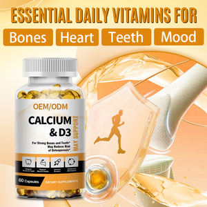 Cápsulas de Gel Suave de Magnesio y Zinc, Complejo de Apoyo Inmunológico, Suplemento de Calcio y Vitamina D3 en Cápsulas de Gel Suave, Suplemento para la Salud Ósea en Adultos - Product Image 3