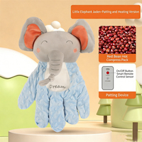 Jouet en peluche apaisant pour bébé unisexe, en stock, rempli de nanoparticules, poupée musicale électronique pour le sommeil nocturne des nourrissons