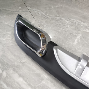 Tự Động Bên Ngoài Trang Trí ABS Màu Đen Bạc Phía Sau Bumper Lip Spoiler Trang Trí Lại Xe Phía Sau Khuếch Tán Cho Chevrolet <span class=keywords><strong>Cruze</strong></span> 2017-2019 - Product Image 3