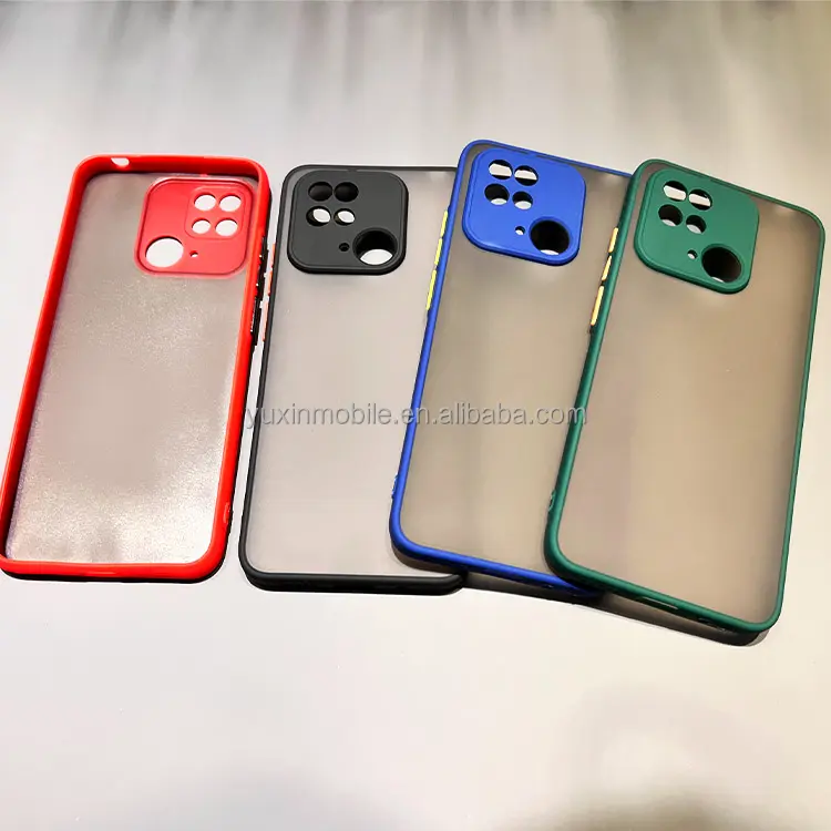 Factory mobile back cover matte smoke phone cases for infinix note 11 pro/samsung phone covers