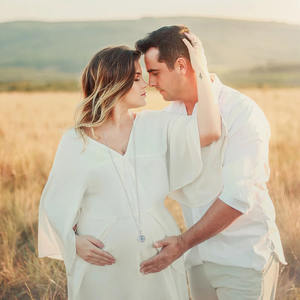 Collana Bola Messicana per <span class=keywords><strong>Gravidanza</strong></span> con Campanella d'Angelo, <span class=keywords><strong>Gioielli</strong></span> da Donna con Albero della Vita e Rune Nordiche, Ciondolo Moda - Product Image 2