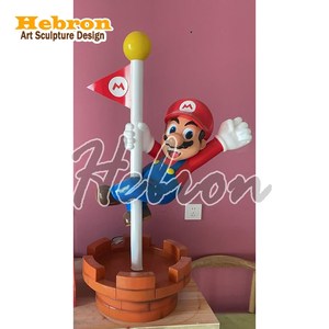 Figuras <span class=keywords><strong>de</strong></span> acción <span class=keywords><strong>de</strong></span> <span class=keywords><strong>Mario</strong></span> <span class=keywords><strong>Bros</strong></span> <span class=keywords><strong>de</strong></span> tamaño real personalizadas, escultura decorativa <span class=keywords><strong>de</strong></span> <span class=keywords><strong>Mario</strong></span>, personaje <span class=keywords><strong>de</strong></span> dibujos animados para centros comerciales al aire libre. - Product Image 6