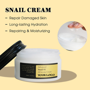 Label privé Soins de la peau 92% Escargot Hydratant pour la peau Blanchiment lisse Éclaircit Raffermissant Hydratant au collagène <span class=keywords><strong>4</strong></span> en 1 <span class=keywords><strong>Crème</strong></span> pour le visage - Product Image 3