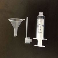 Mairun USA Mairun823 Petit entonnoir en plastique avec buse, outils de sous-conditionnement d'échantillons pour seringues à parfum et flacons en verre (Moulage par injection)
