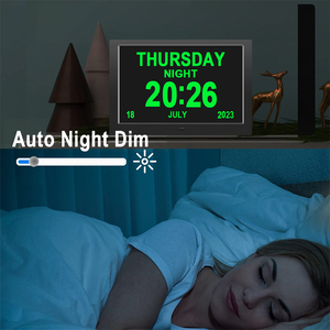 Chứng Khoán 10.1 ''Wifi thời tiết đồng hồ Album mất trí nhớ báo động ảnh kỹ thuật số lịch ngày đồng hồ - Product Image 2