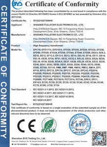 12V SMPS cung cấp điện điều khiển Ferrite Lõi biến áp giá - Product Image 3