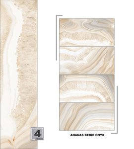 กระเบื้องเคลือบพอร์ซเลนขนาด 60x120 ซม. ออกแบบมาเพื่อการปูพื้นภายในระดับพรีเมียม ครอบคลุมพื้นที่ผนังกว้าง สวยงามทันสมัย และมีขนาดใหญ่ - Product Image 1