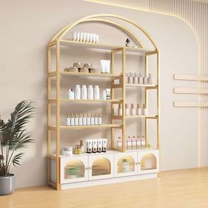 Vitrines de présentation pour produits cosmétiques et de soin de la peau, étagères de présentation pour salons de beauté/salons de manucure, étagères à plusieurs niveaux - Product Image 2
