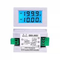 D85-3051 12V 200V 600V 10A 50A Tampilan Digital DC Voltmeter Ammeter LCD Modul Tampilan Ganda Digital