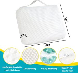 Siège de spa surélevé antidérapant <span class=keywords><strong>et</strong></span> lesté, coussin de spa imperméable pour jardin, patio, accessoires de spa - Product Image 3